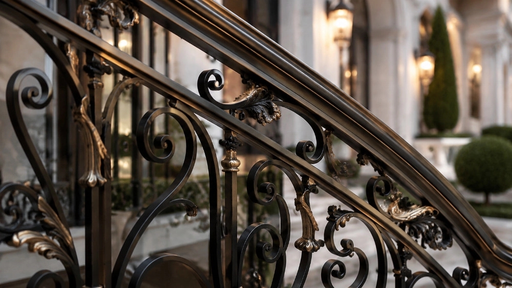 The best manufacturer of wrought iron fence with guaranteed quality and professional installation in Urmia The best manufacturer of wrought iron fence with guaranteed quality and professional installation in Urmia